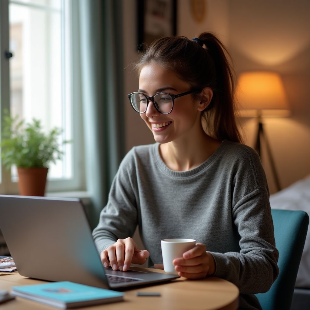 Étudiant gérant son budget à Paris